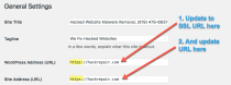 Update WordPress SSL Settings here