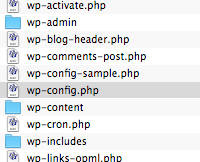 wp-config.php Location