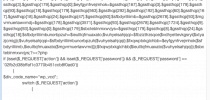 Backdoor script example.
