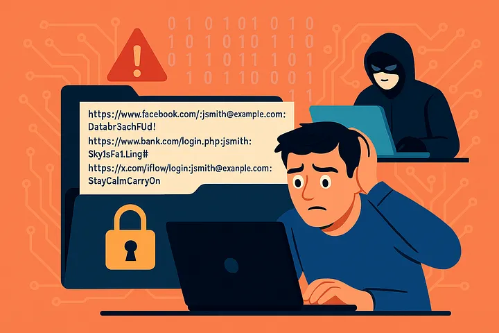 16 Billion Leaked Credentials·