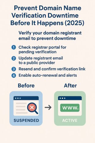 Domain Name Verification Steps