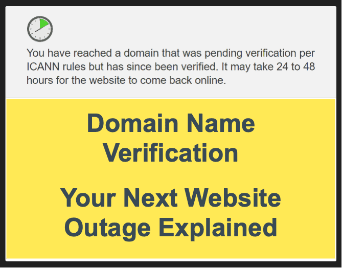 Domain Name Verification