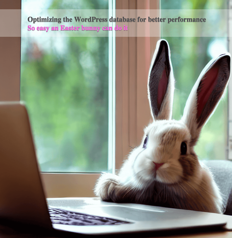 Don't forget to optimize your database Easter weekend.