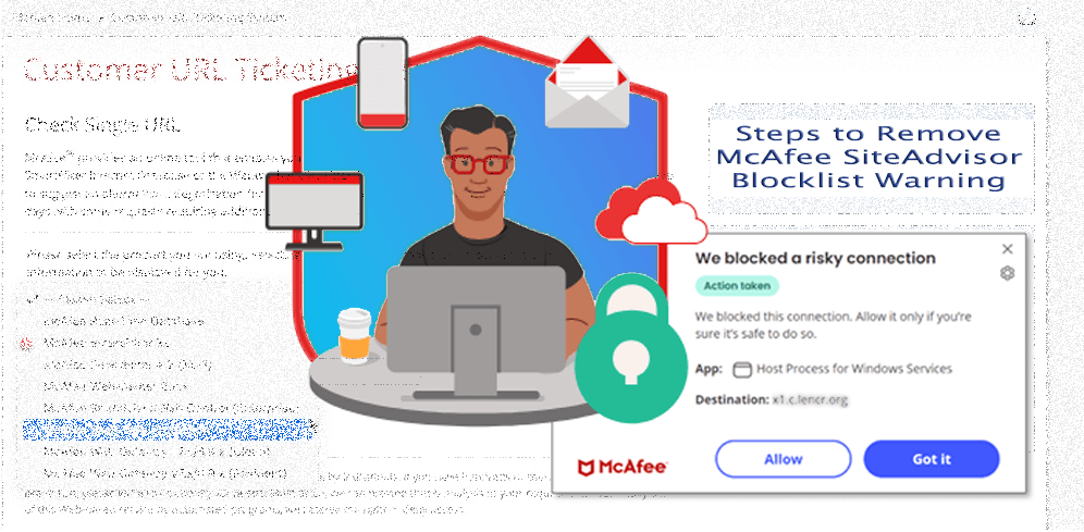 How to Effectively Remove McAfee SiteAdvisor Blocklist Warning and Secure Your WordPress Website