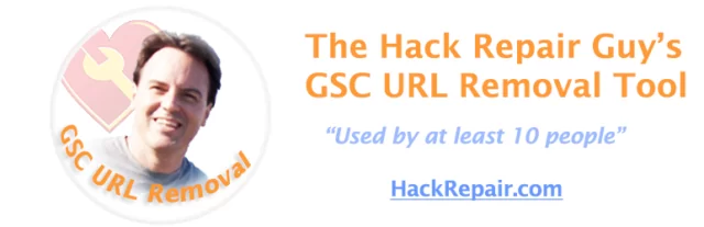 Google Search Console Bulk URL Removal Tool 