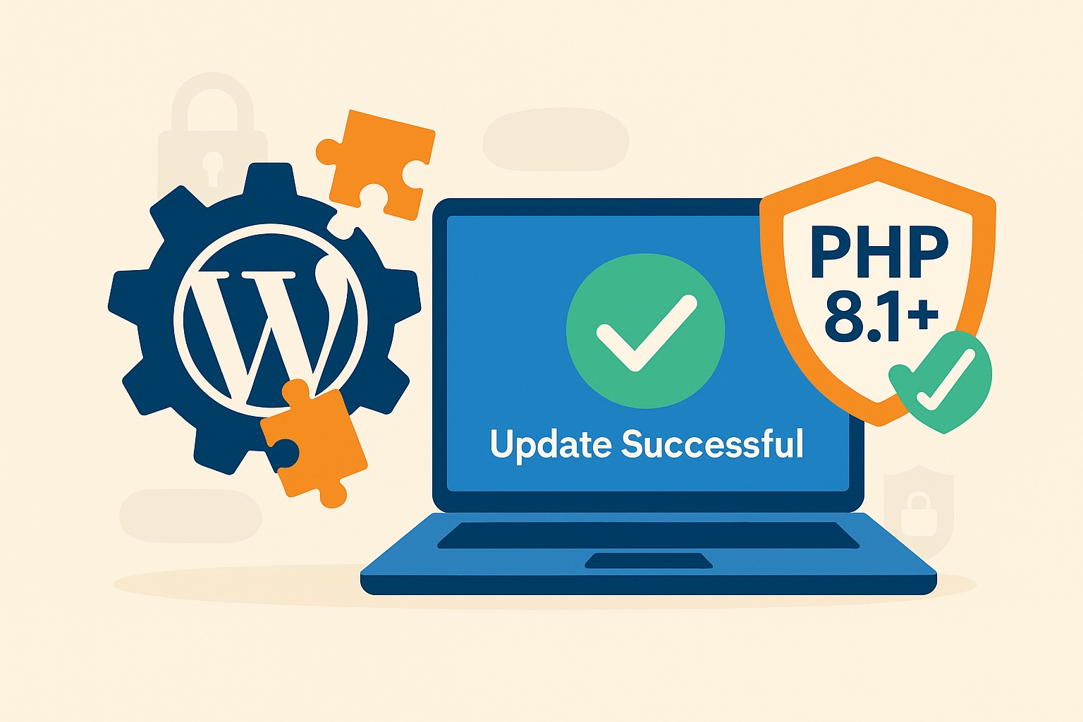 WordPress PHP 8.1 update service by The Hack Repair Guy