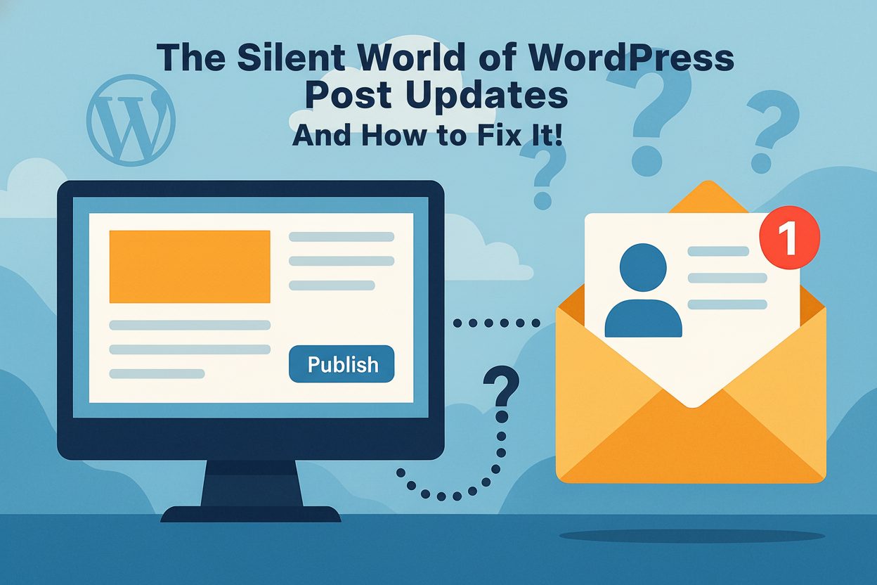 The Silent World of WordPress Post Updates (And How to Fix It!)